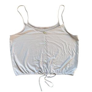American Eagle Cinch Button Cami